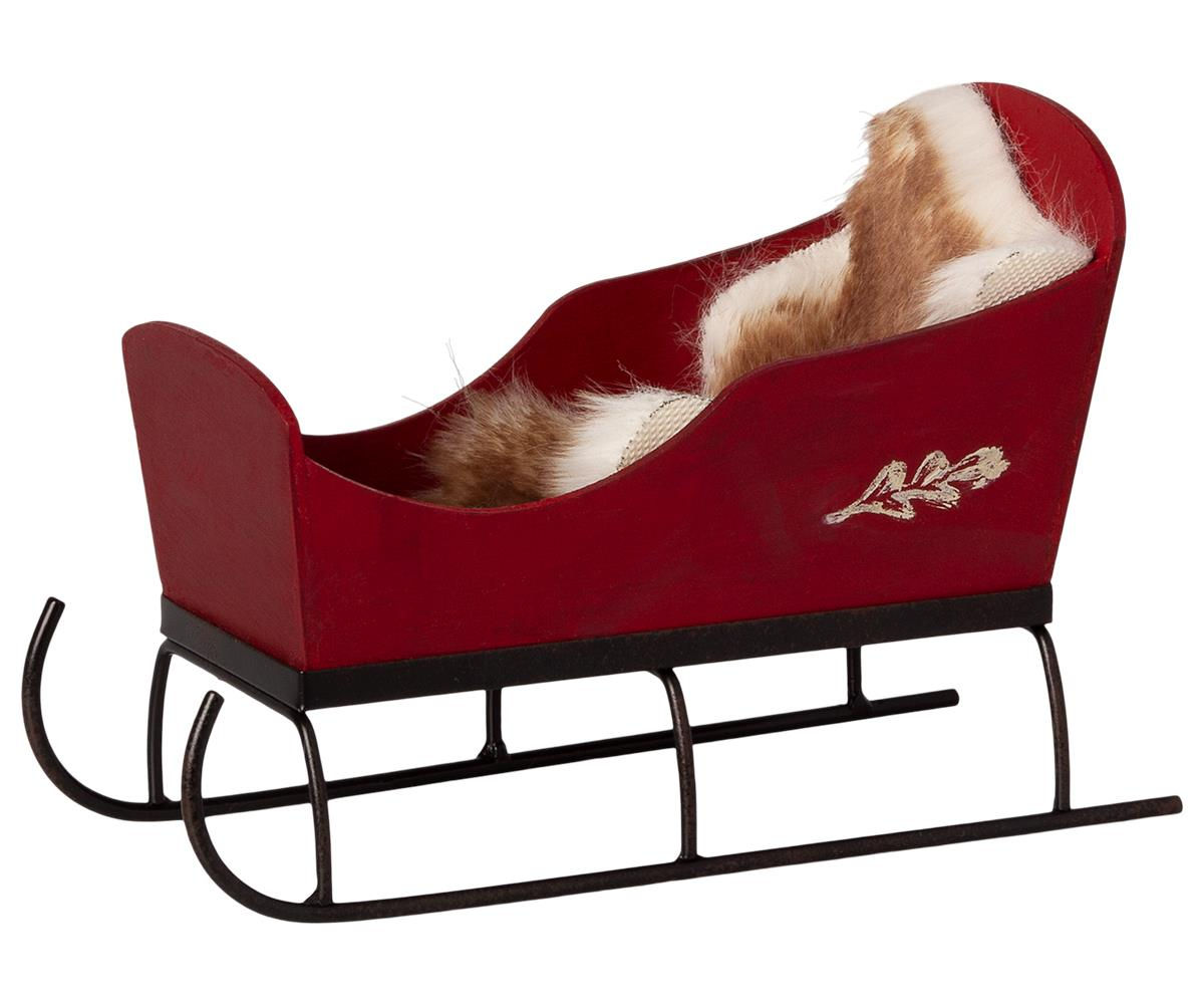 Maileg Red Sleigh