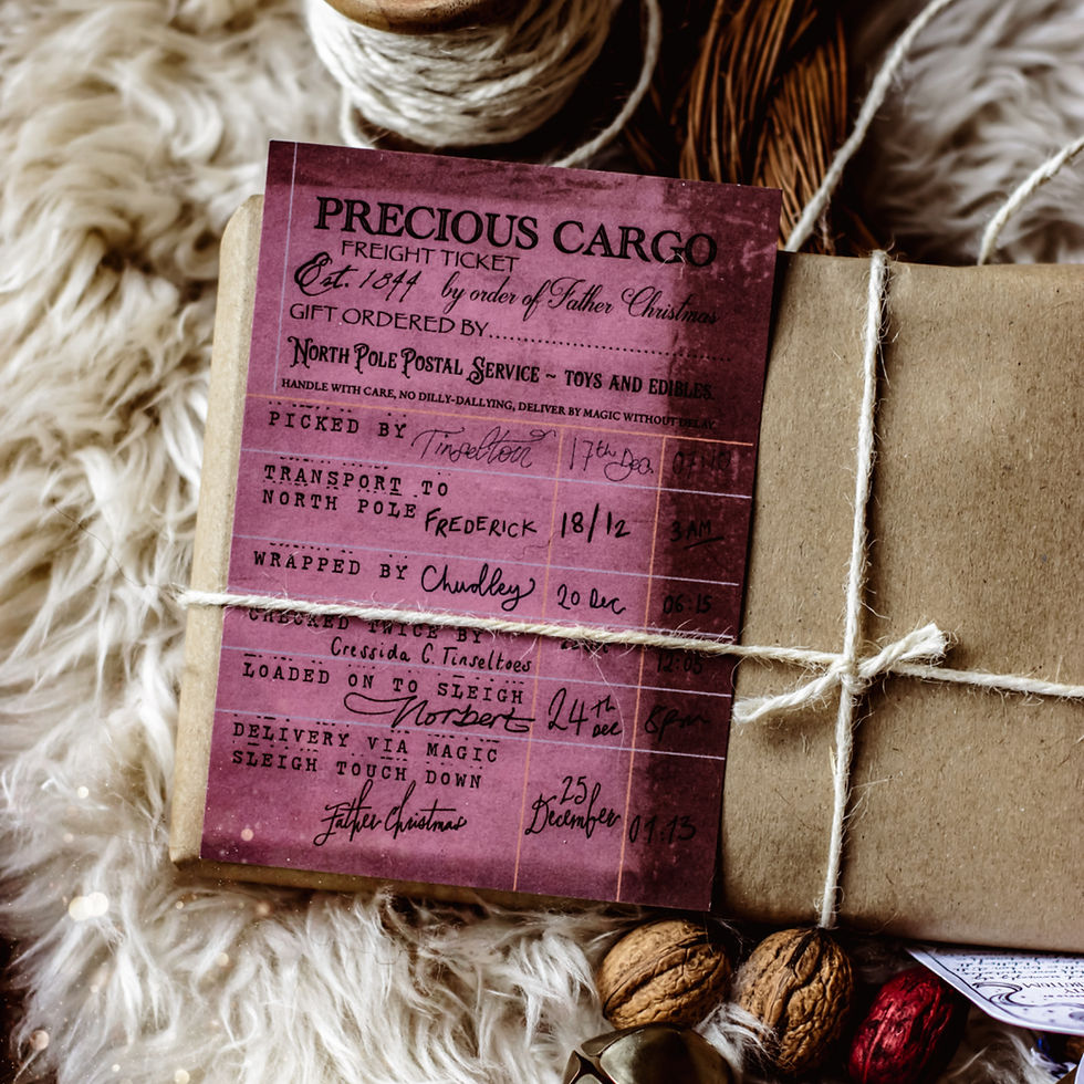 Lost North Pole Postal Service Cards