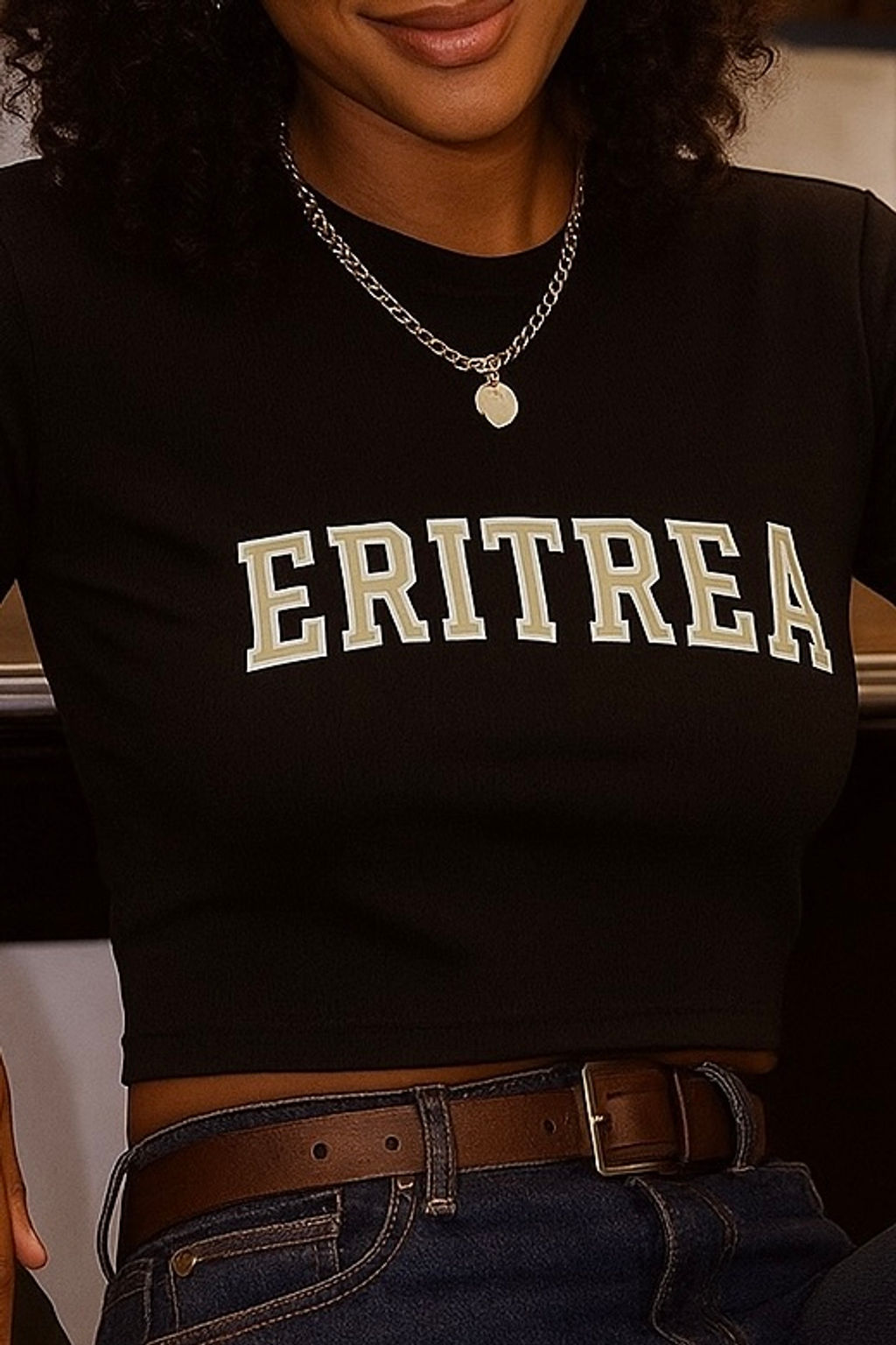 ERITREA Design Crop Top