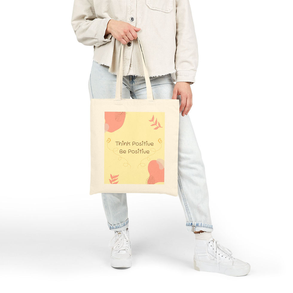Thumbnail: Positive Affirmation Tote Bag Intentional Life Coaching