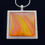 Thumbnail: 18" Painted Glass Cabochon Necklace