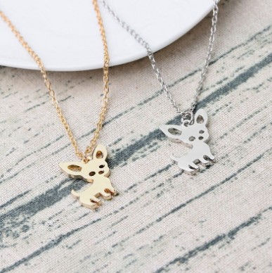 Miniatura: Animal Necklace and Earring Set with Copper Chain