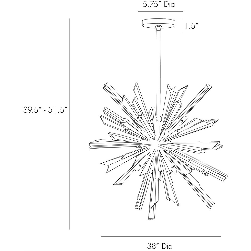 Thumbnail: Waldorf Large Chandelier