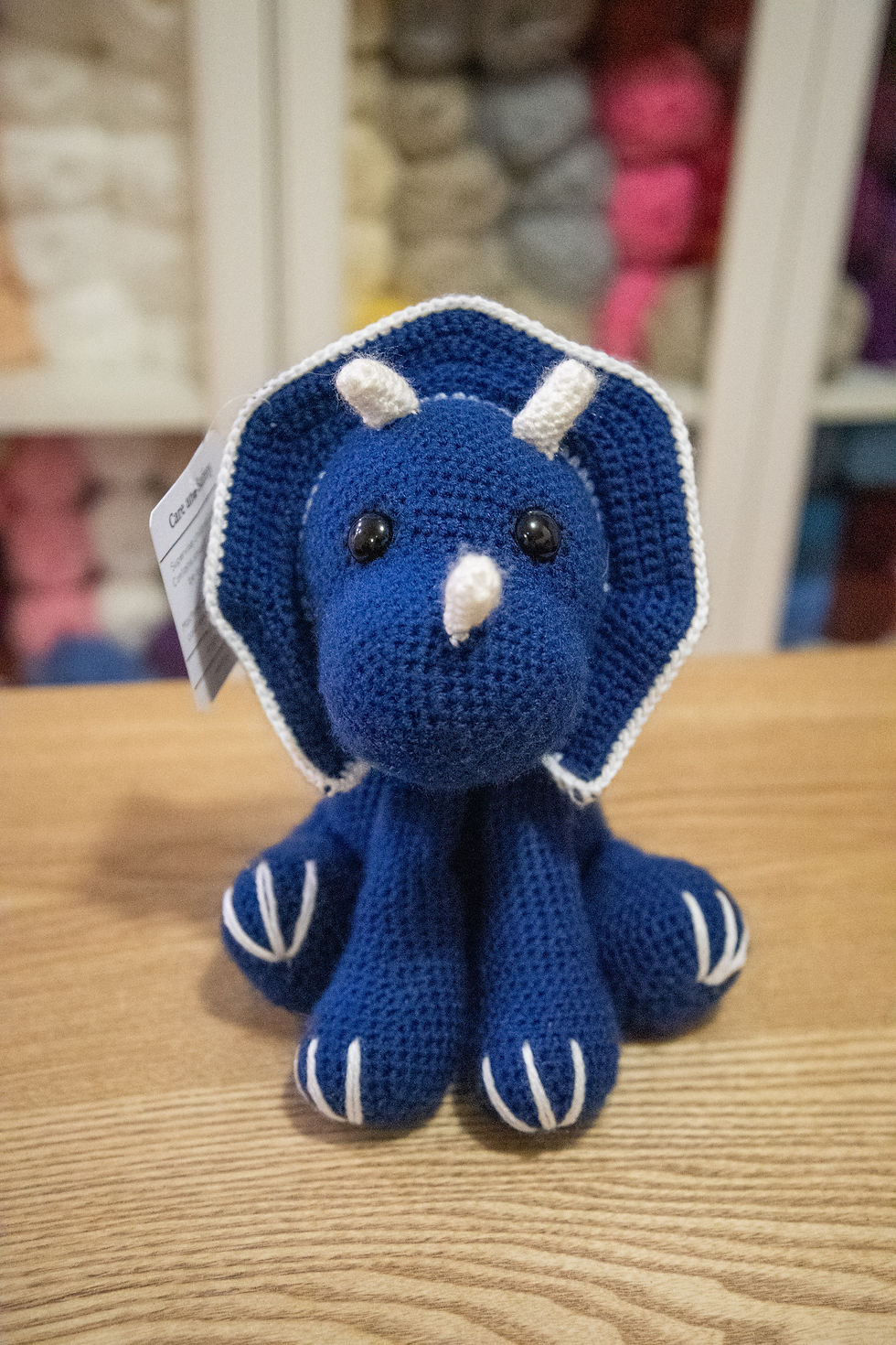 Triceratops Navy Blue