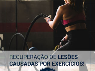 Recuperação de lesões causadas por exercícios