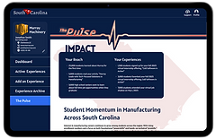 Visual data displays showing ROI and performance trends.