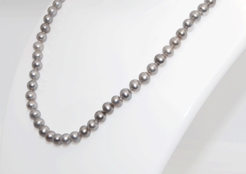 Silver Fresh Water Pearl Necklace