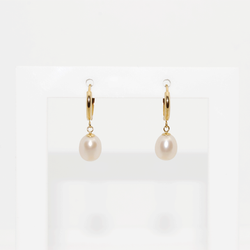 Fresh Water Pearl Huggies