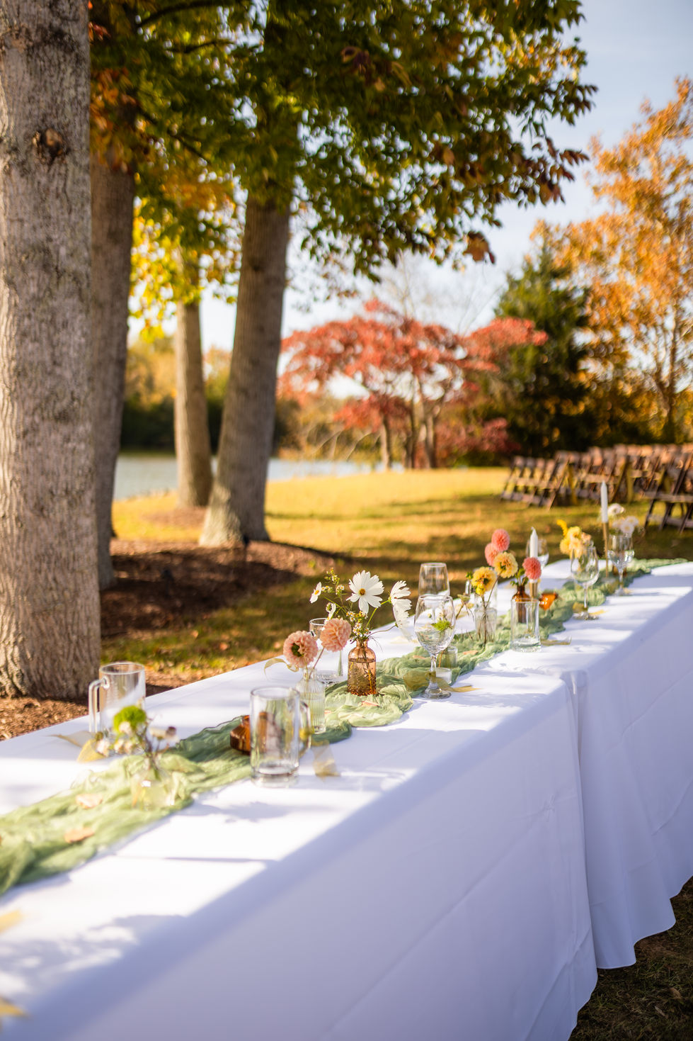 Raina & Cole October wedding photographed by Caroline Trotter