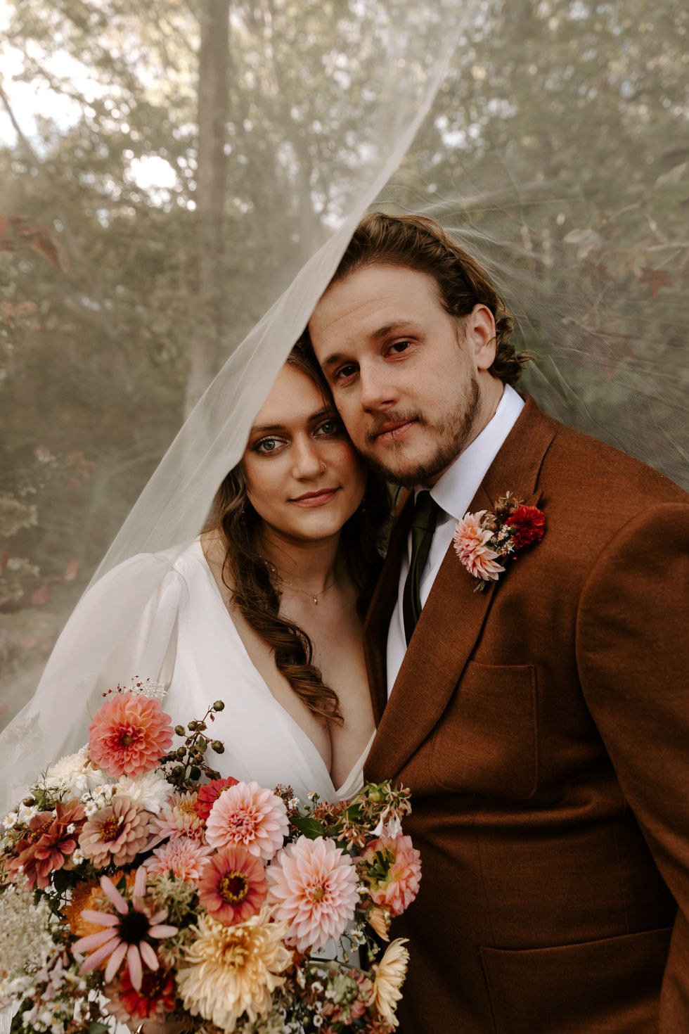 Rebekah & Andrew photographed by Josephine Adair