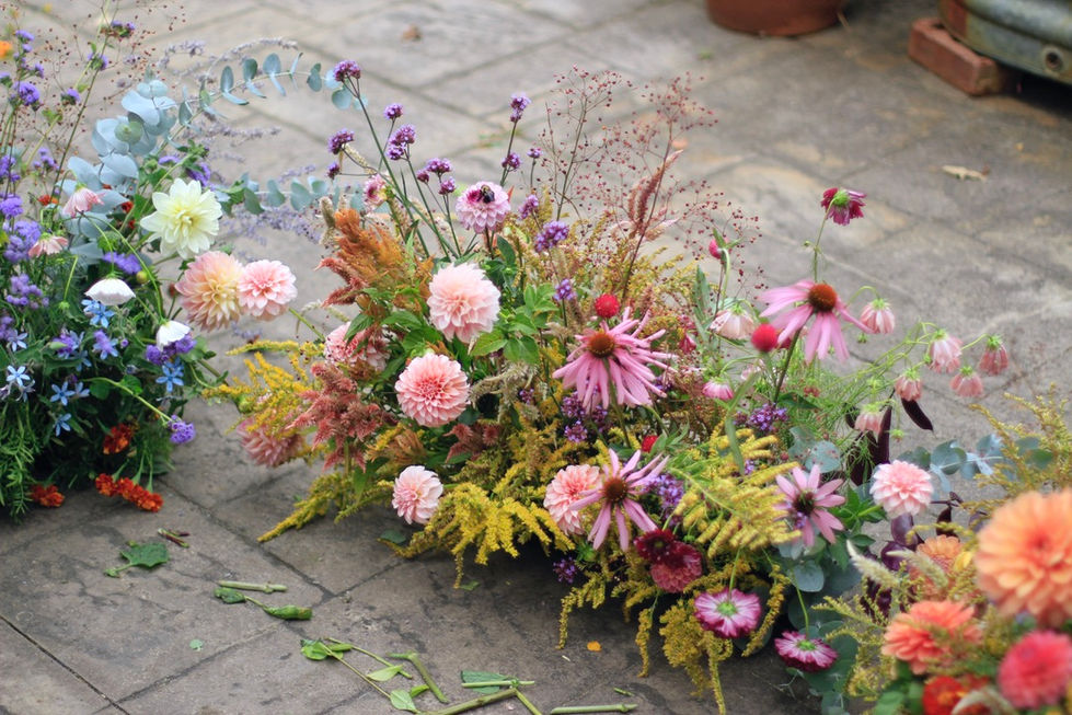 October seasonal florals