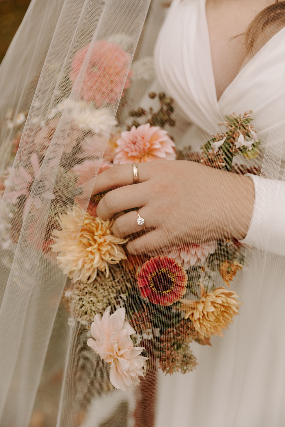 Rebekah & Andrew photographed by Josephine Adair