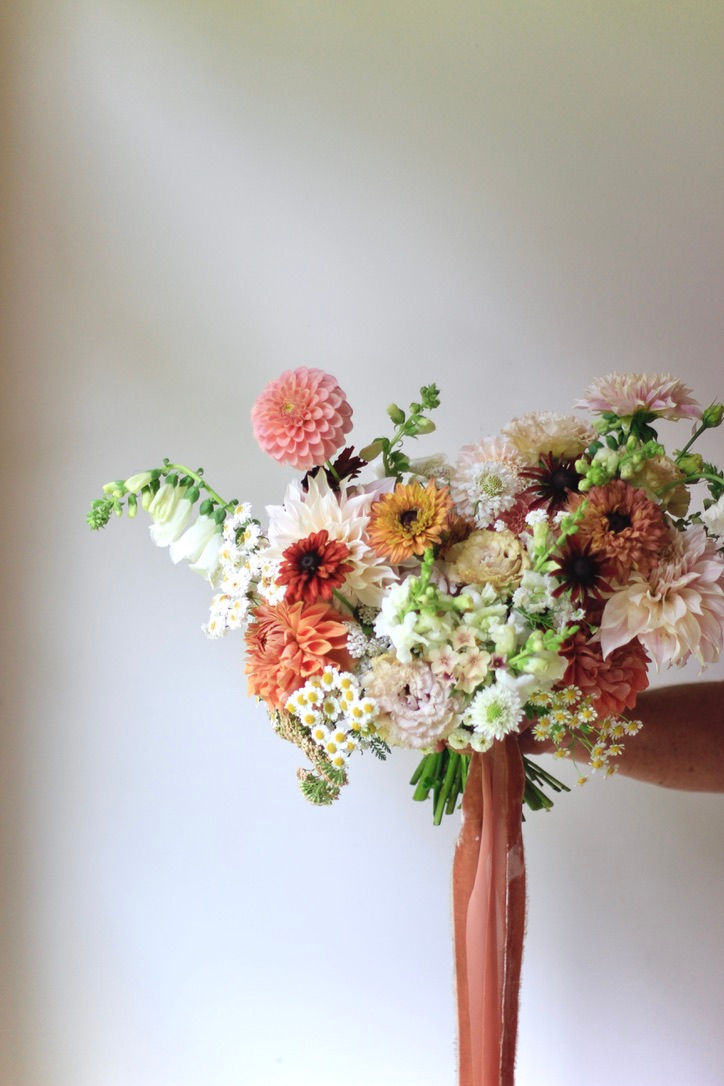 Early summer bridal bouqet