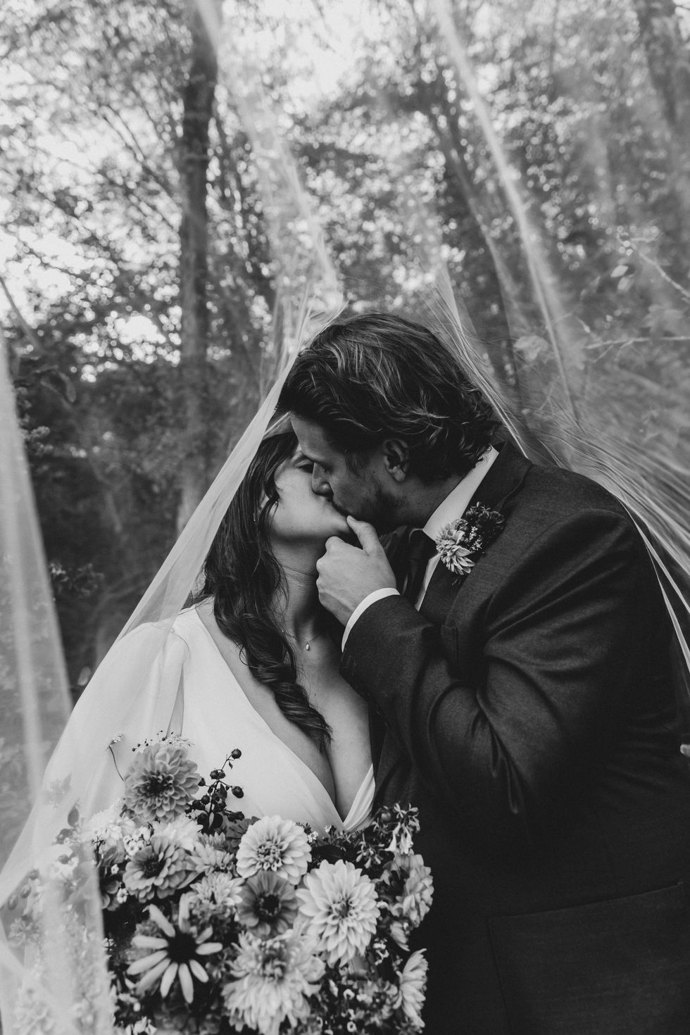 Rebekah & Andrew photographed by Josephine Adair