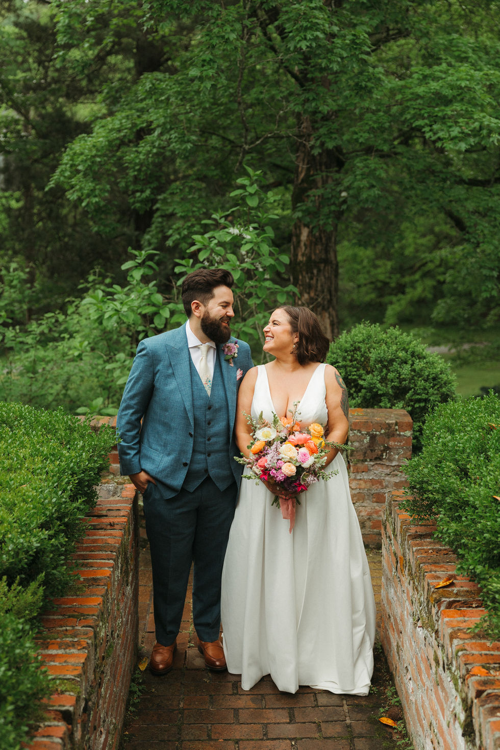 Maggie & Hunter May Wedding Photographed by Wild Alchemy Photo at Maple Grove Estate Knoxville