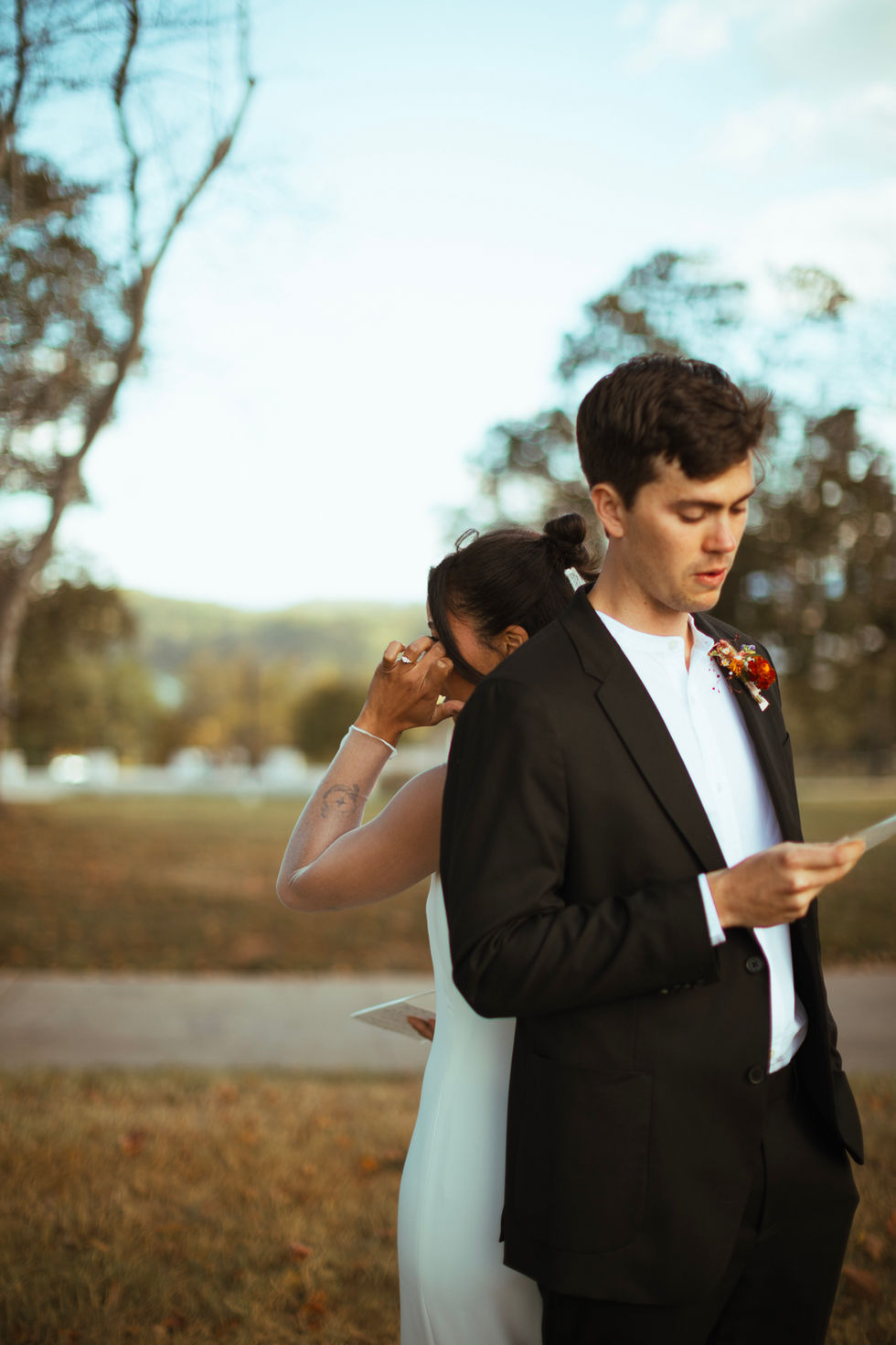 Khasia & Andrew by Ann Eyssen