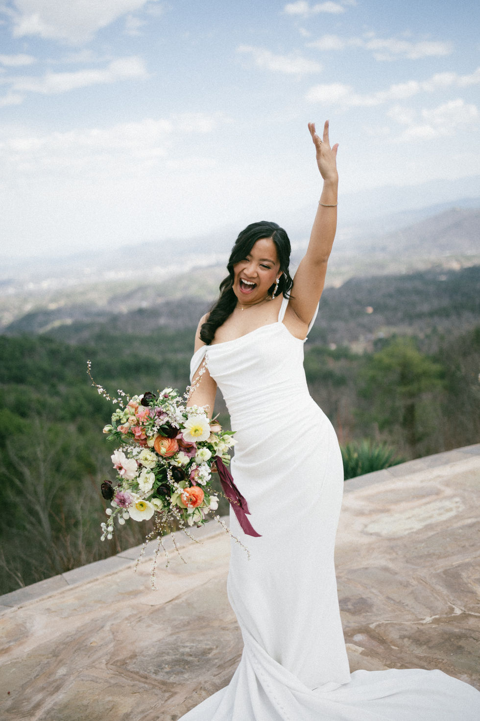 Alexa & Chance spring wedding photographed by Trev & Tay