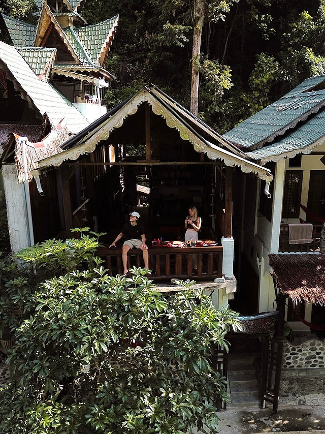 Sumatra - Bukit Lawang - Waar te verblijven - Accommodaties - Eco Cottage - Ongekende Weg