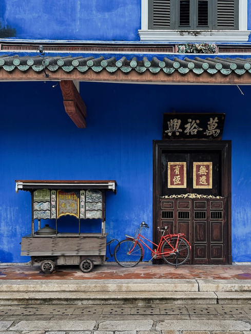 The Blue Mansion op Penang in Maleisië