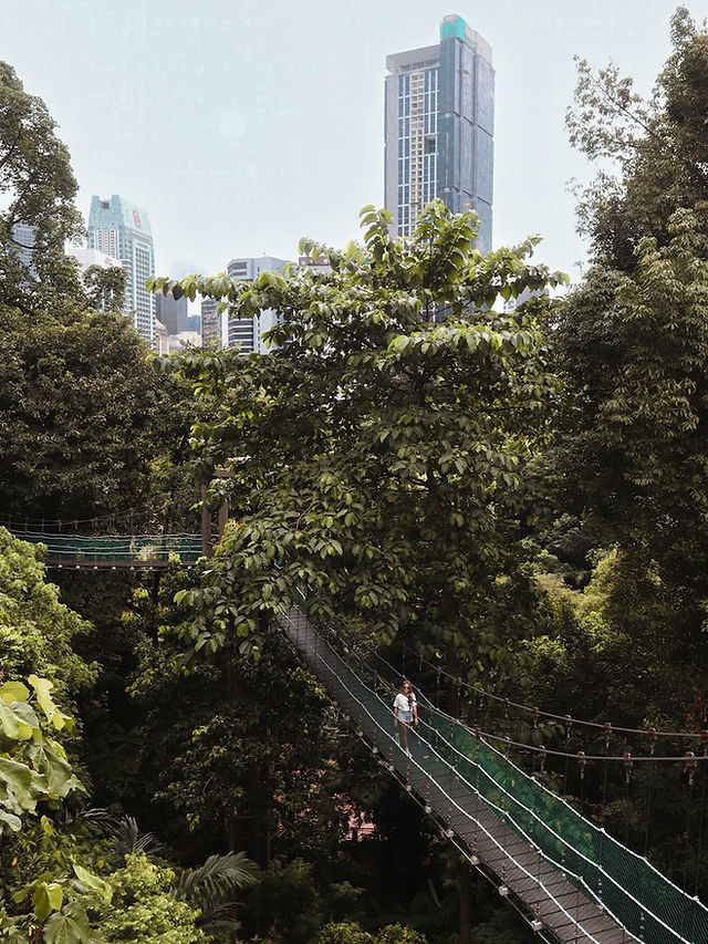 Kuala Lumpur City Centre, KLCC, KL Maleisië, Eco park, Ongekende Weg