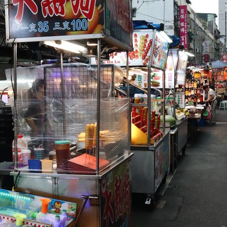 Night Market Taipei, foodmarkt, Raohe Night Market, Shilin Night Market, Taipei, Taiwan, Ongekende Weg