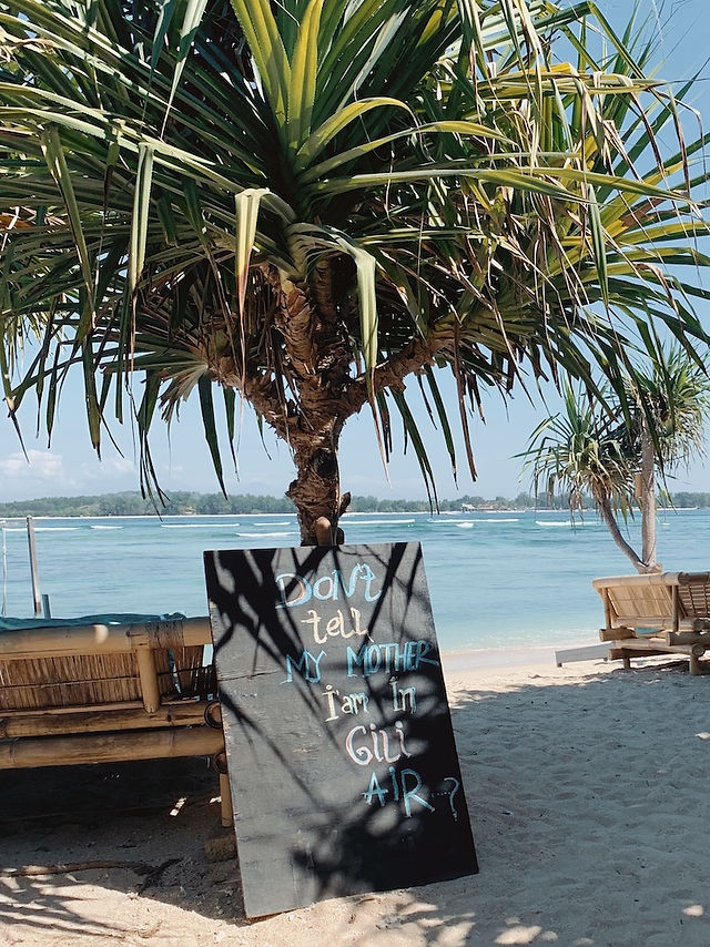 Gili Air - Gili eilanden - Lombok - Indonesië - Ongekende Weg