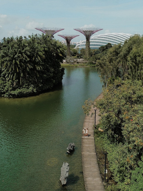 Wandel door het prachtige Gardens by the Bay