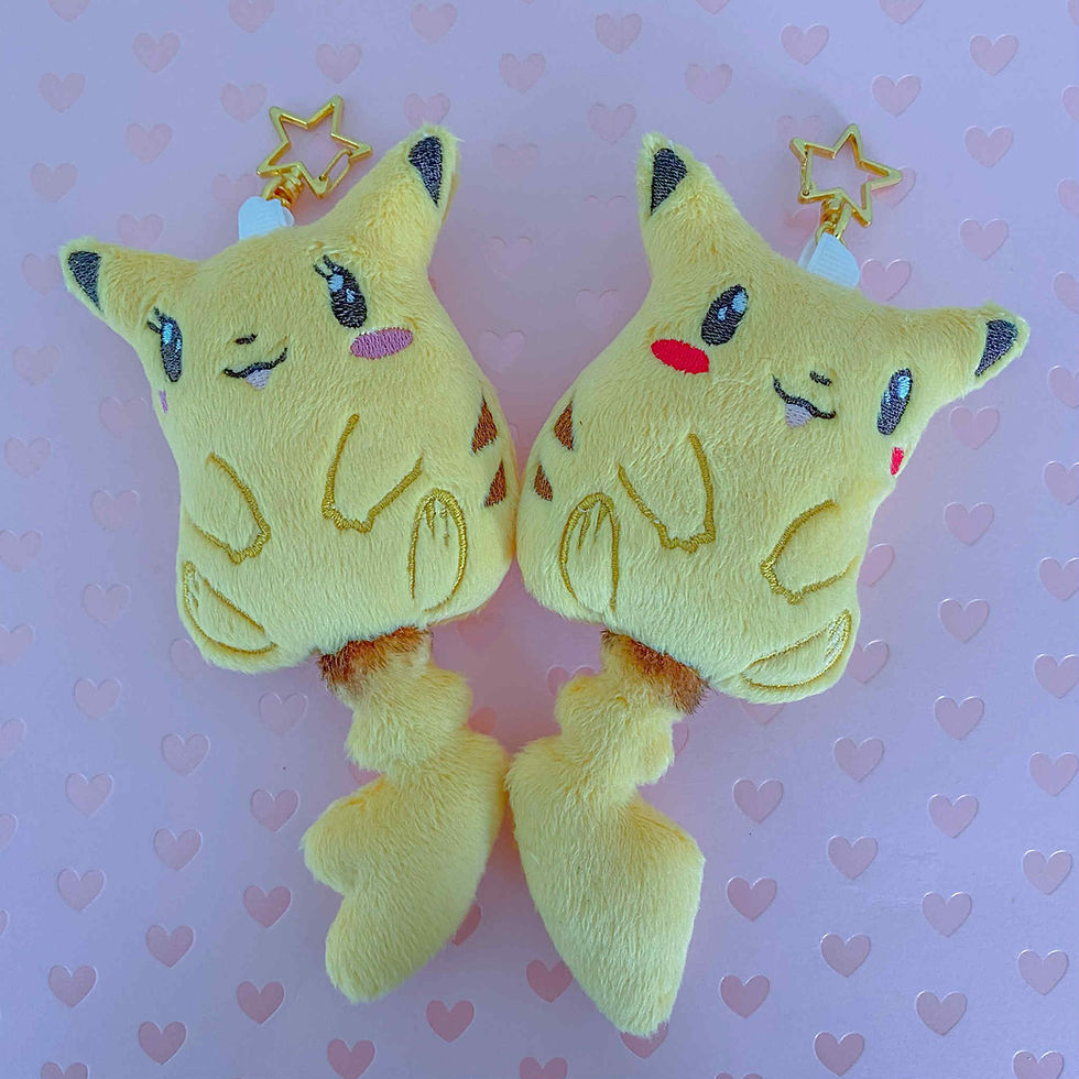 Thumbnail: Retro Mouse ITH Keychain Embroidery Pattern