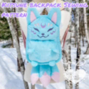 Kitsune Sewing Backpack Pattern