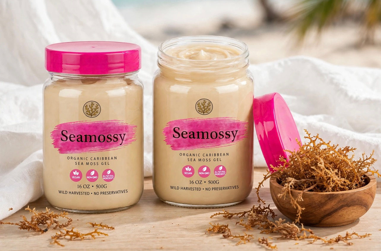 Seamossy Organic Caribbean Sea Moss Gel