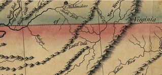 Byrd & Montgomery Expeditions in May 1760 heading towards the Cherokee Homelands