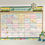 Thumbnail: Blank Monthly calendar page for Bible Quilt