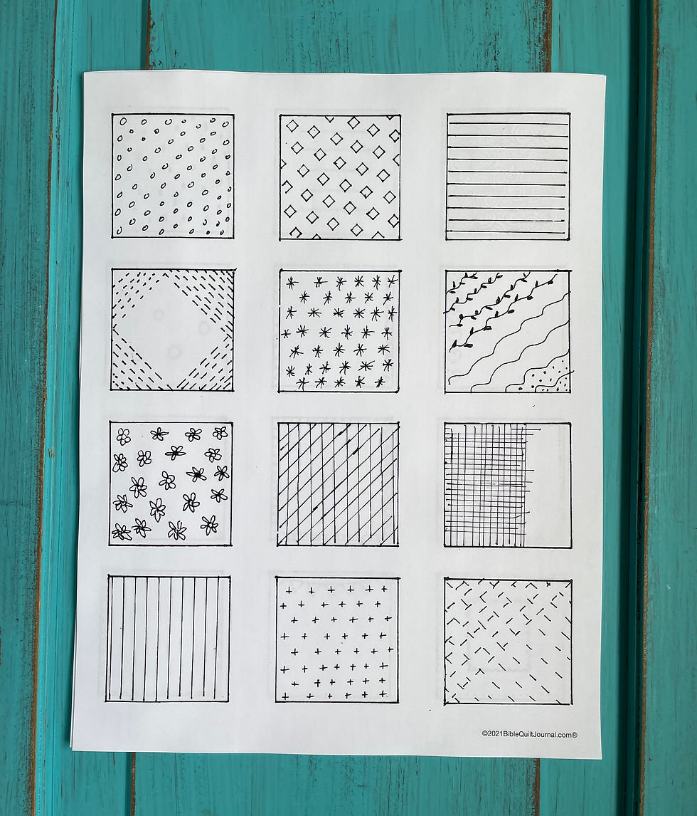 Thumbnail: Doodle Squares combo set