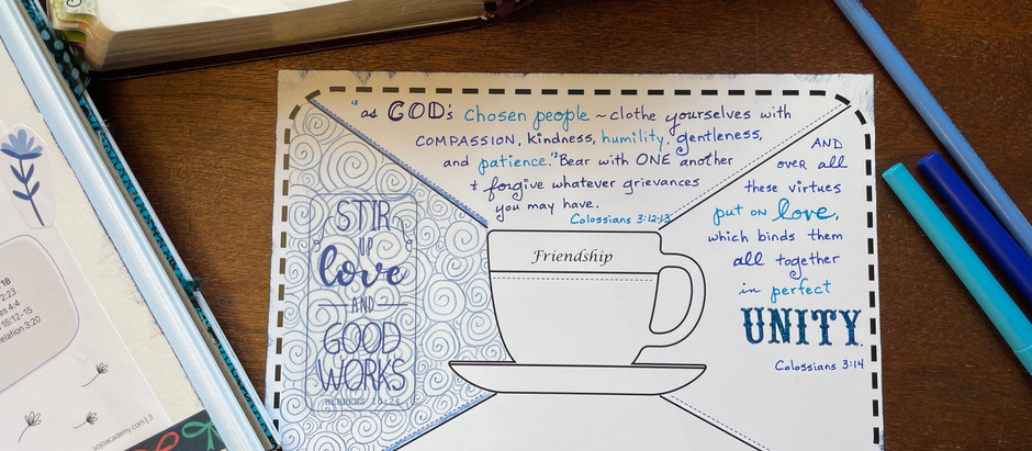 The Process of Creating a Bible Quilt Journal® Page