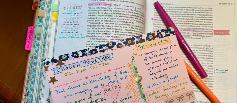 Bible Quilting notes of a podcast lesson