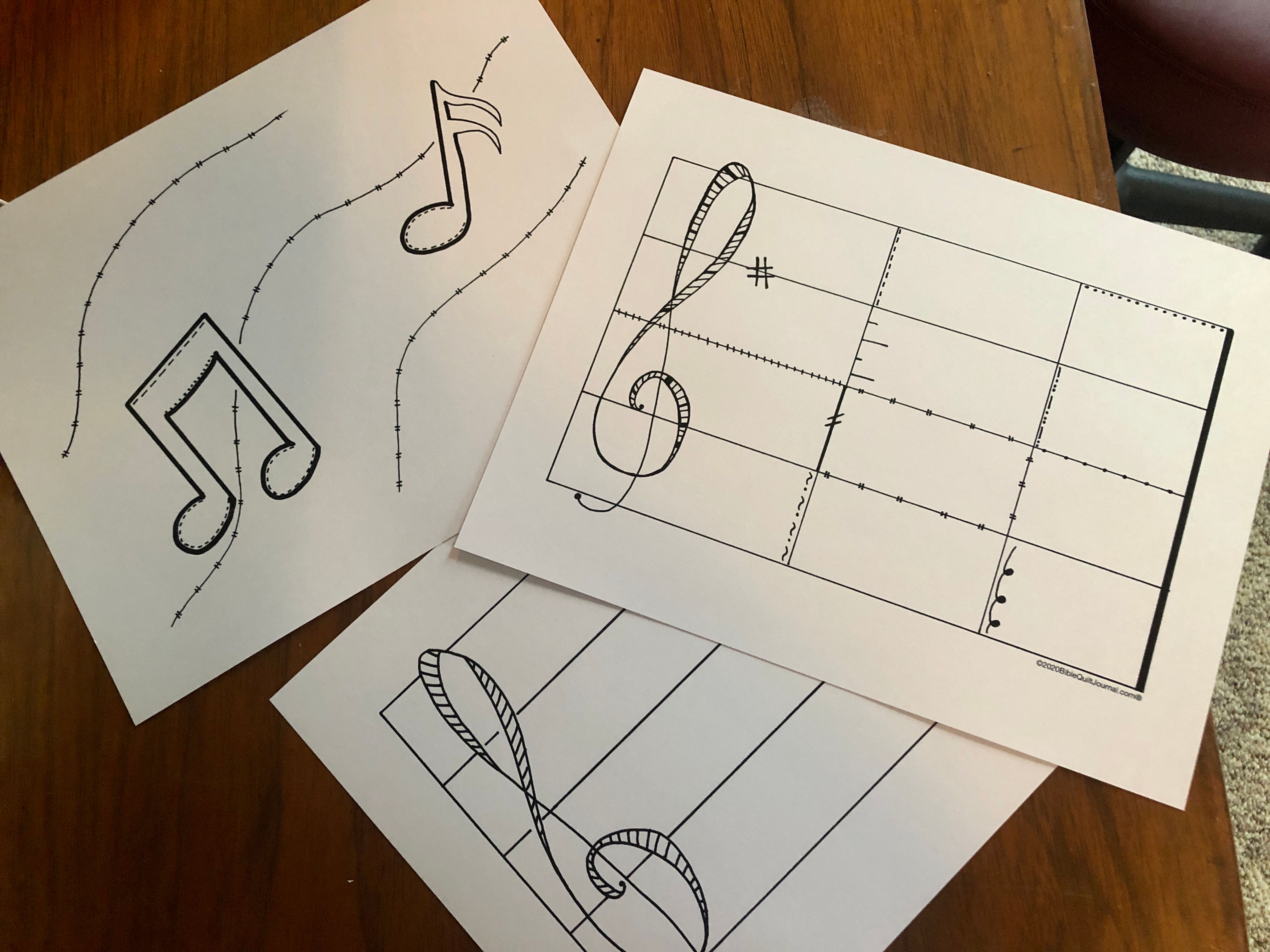 Music Trio (8.5 x 11")