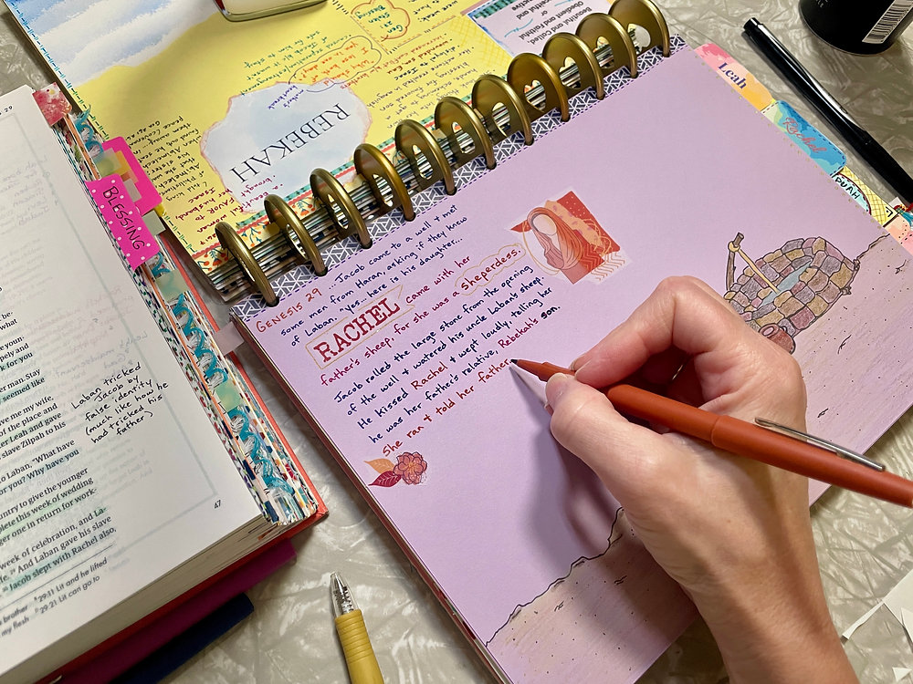 Women of the Word Bible Quilt® Journal: Rachel