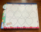 BQ Craft Night: Decorating the Heart Chain Template