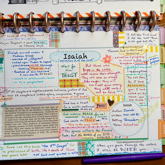 Isaiah template with notes