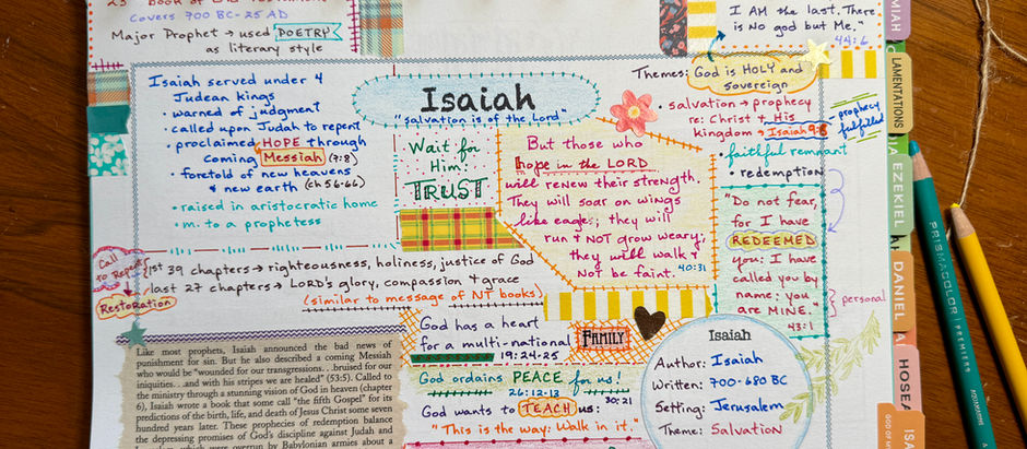 Journaling Through the Word: Bible Quilting® Project: Isaiah