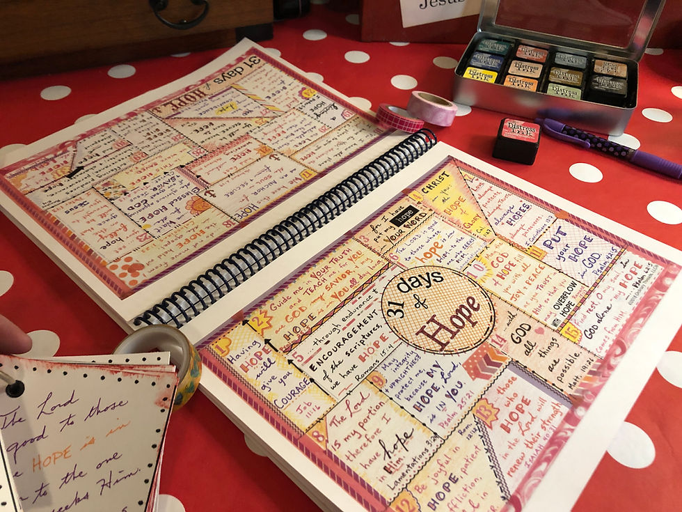 Thumbnail: Printable Monthly Bible Quilt Journal (Leap year version; no theme)