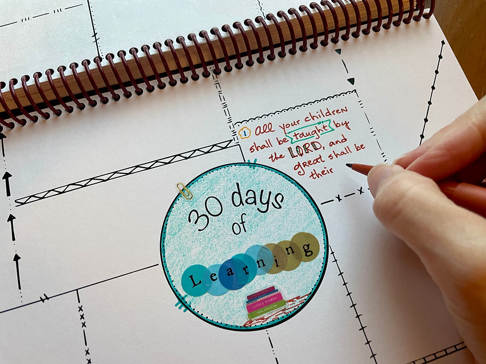 30 Days of Learning, day 1