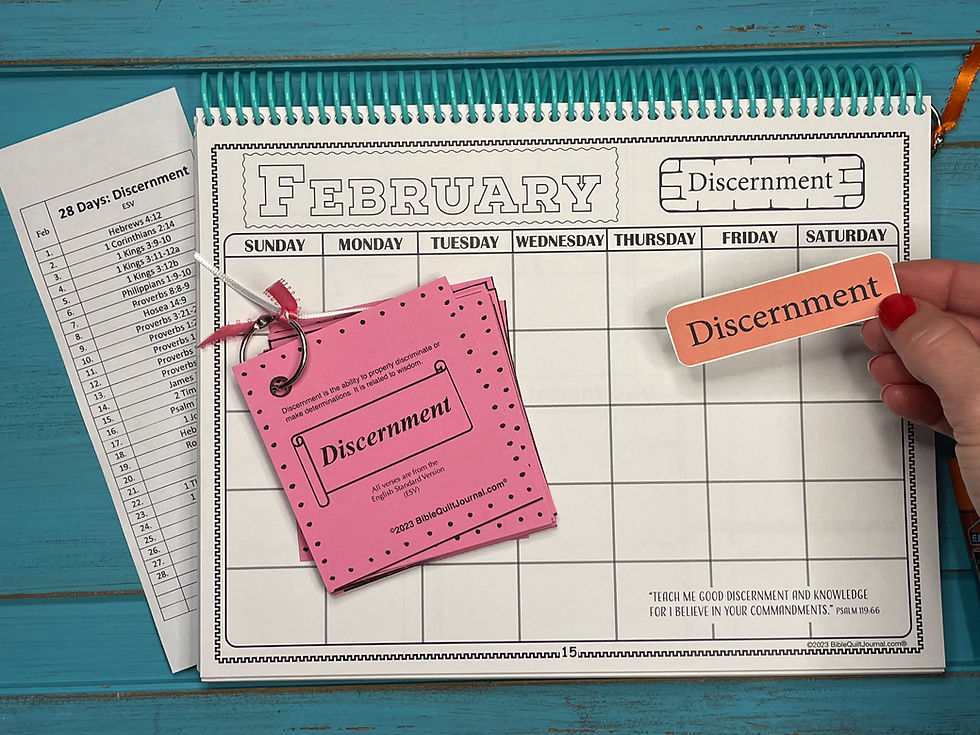 Thumbnail: Discernment: Flip card set & reference list