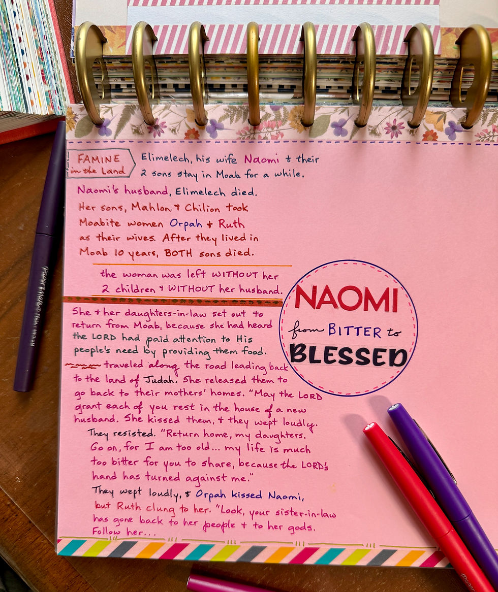 Naomi, page in progress
