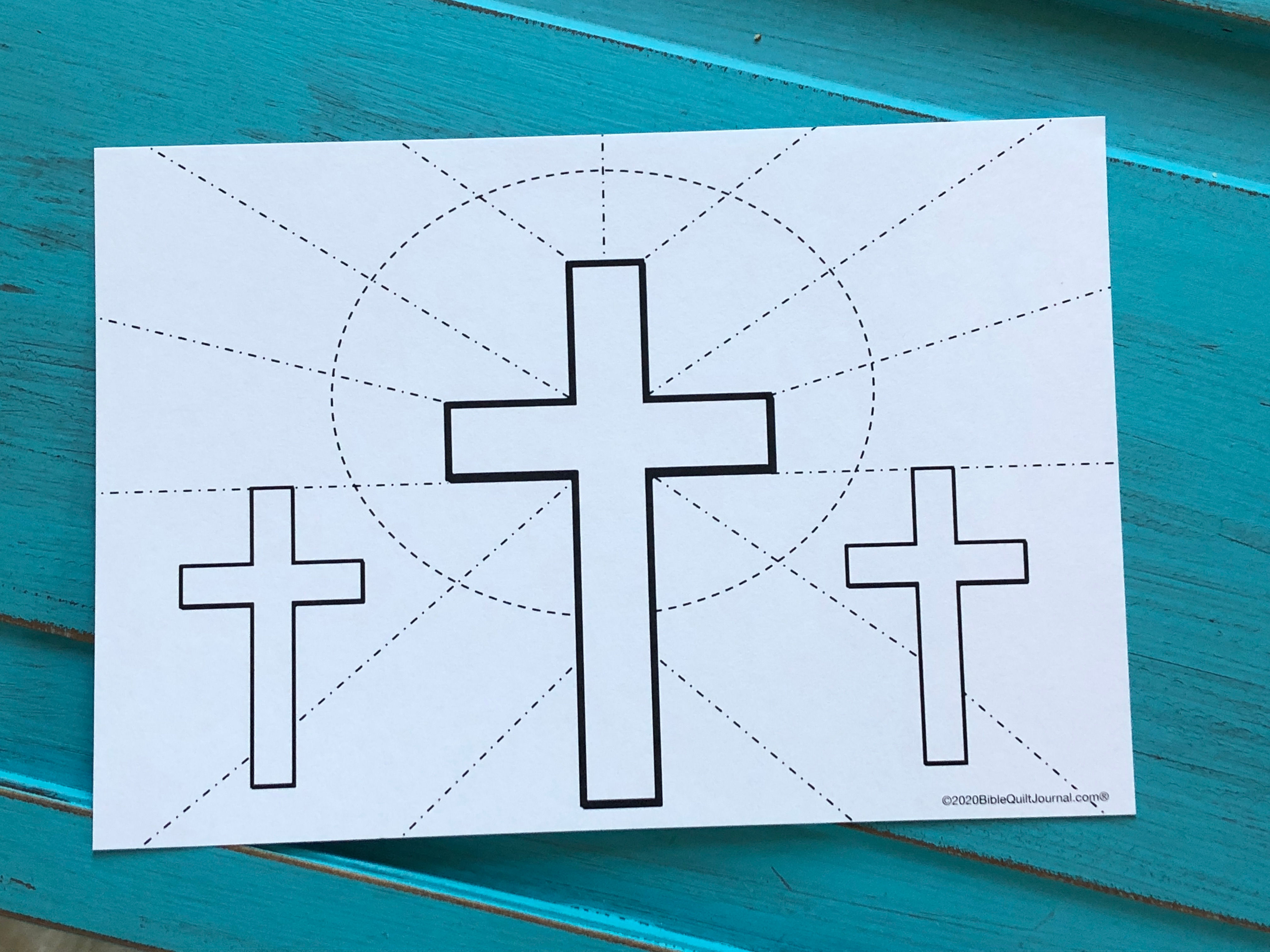 Crosses on Stained Glass, combo