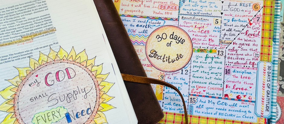 Bible Quilting + Bible Journaling = Saturation in the Word
