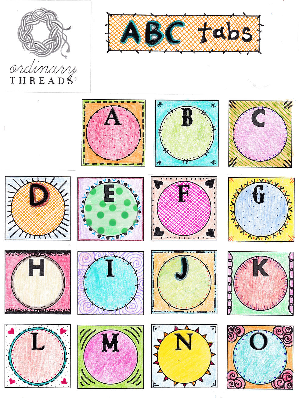 Thumbnail: ABC tab set
