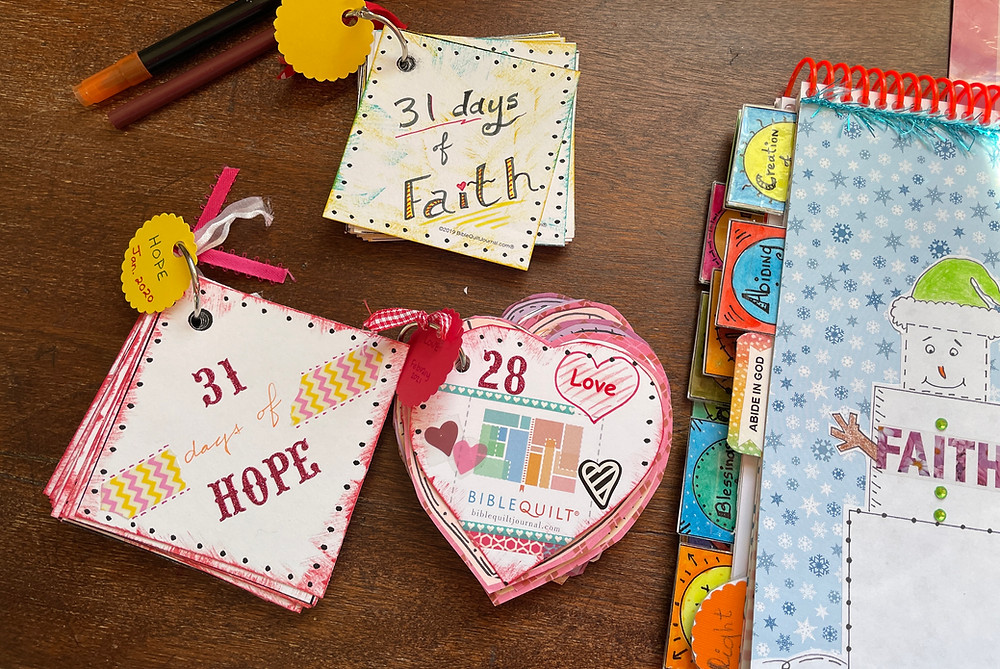faith, hope and love flip card sets
