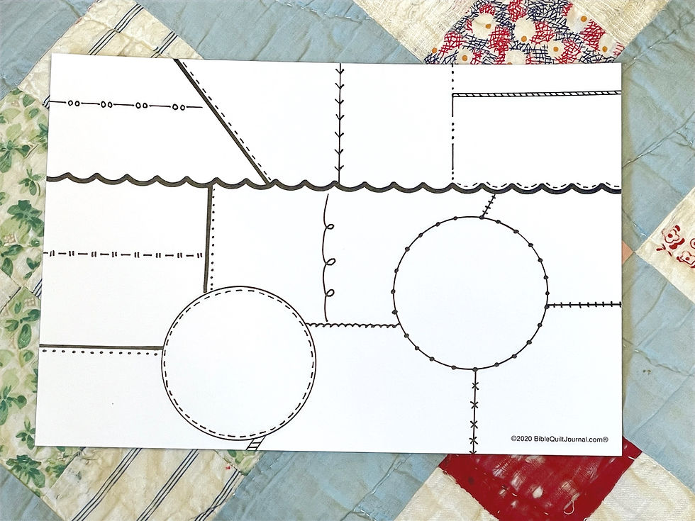 Block with Two Circles