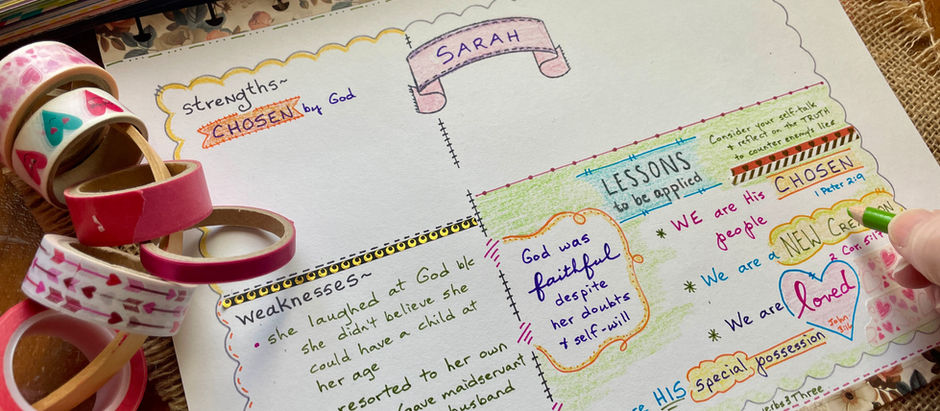 Women of the Word Bible Quilt® Journal: Sarah